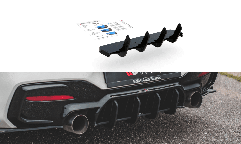 Heckdiffusor Racing V.4 für BMW 1 F20/F21 Facelift M140i von Maxton Design