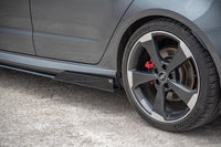 Seitenschweller Erweiterung Racing mit Flaps für Audi RS3 8V Sportback von Maxton Design