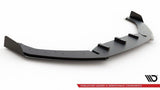 Front Splitter / Cup Schwert / Frontansatz Racing mit Flaps für Audi RS3 8V Sportback von Maxton Design