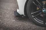 Front Splitter / Cup Schwert / Frontansatz V.3 mit Flaps Racing für BMW 1 F20 Facelift M-Paket / M140i von Maxton Design