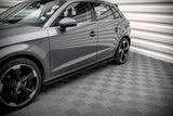Seitenschweller Erweiterung für Audi A3 8V Sportback von Maxton Design