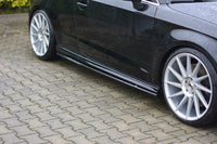 Seitenschweller Erweiterung für Audi A3 S-Line 8V Hatchback von Maxton Design