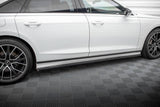 Seitenschweller Erweiterung für Audi A8 S-Line 4N von Maxton Design