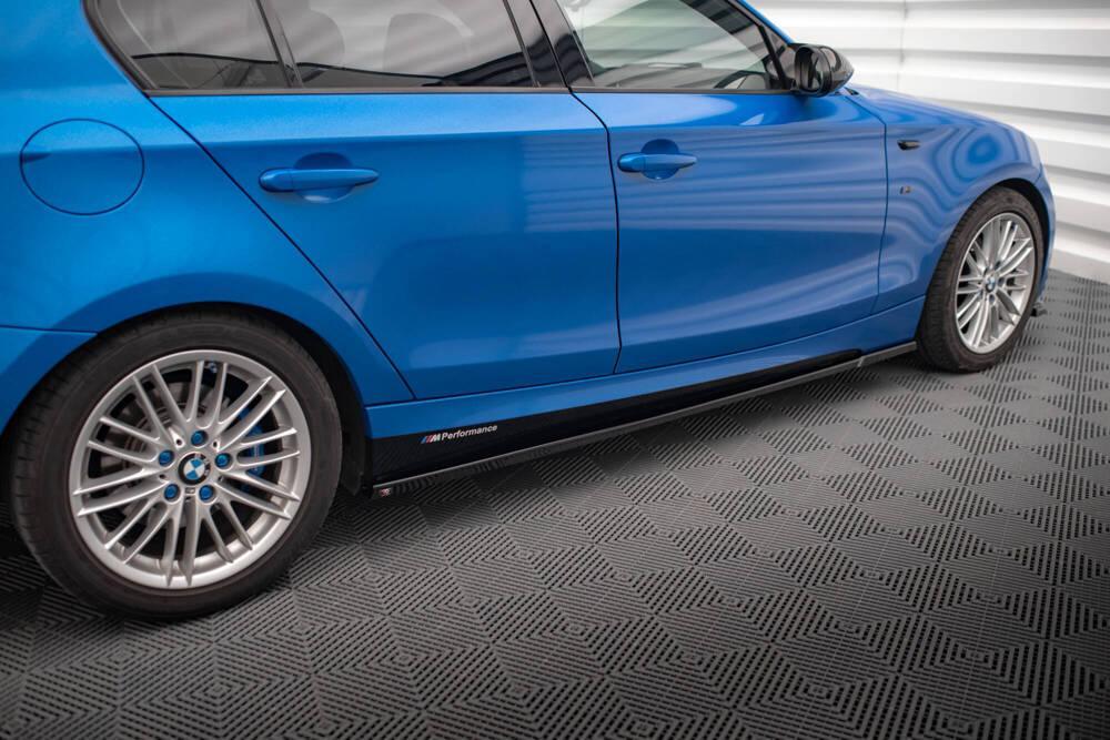 Seitenschweller Erweiterung für BMW 1er E87 M-Paket Facelift von Maxton Design