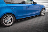 Seitenschweller Erweiterung für BMW 1er E87 M-Paket Facelift von Maxton Design
