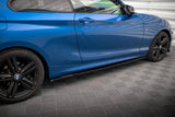 Seitenschweller Erweiterung für BMW 2er F22 M-Paket von Maxton Design