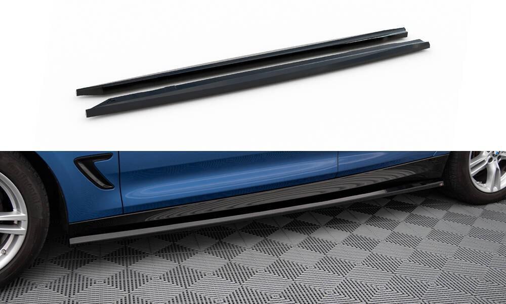Seitenschweller Erweiterung für BMW 3er GT F34 M-Paket von Maxton Design