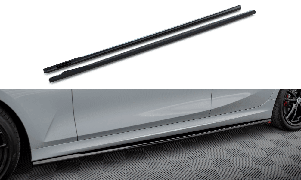 Seitenschweller Erweiterung für BMW 3er M-Paket / M340i G20 / G21 Facelift von Maxton Design