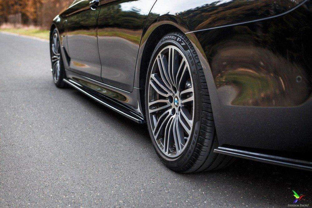 Gloss Black Side Skirt Extensions For BMW 5 Series G30/G31 & F90 M5 – M Sport