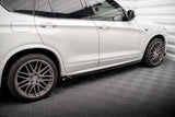 Seitenschweller Erweiterung für BMW X3 F25 M-Paket von Maxton Design