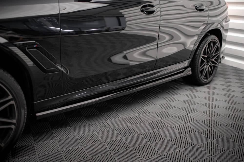 Seitenschweller Erweiterung V.2 für BMW X6 M-Paket G06 von Maxton Design