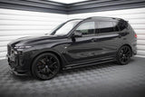 Seitenschweller Erweiterung für BMW X7 G07 M-Paket Facelift von Maxton Design
