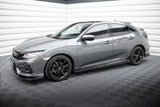 Seitenschweller Erweiterung für Honda Civic X Sport von Maxton Design