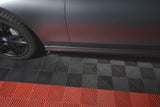 Seitenschweller Erweiterung für Mercedes Benz C Klasse W205 Coupe AMG Line von Maxton Design
