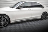 Seitenschweller Erweiterung für Mercedes-Benz S-Klasse AMG-Line W222 Facelift von Maxton Design