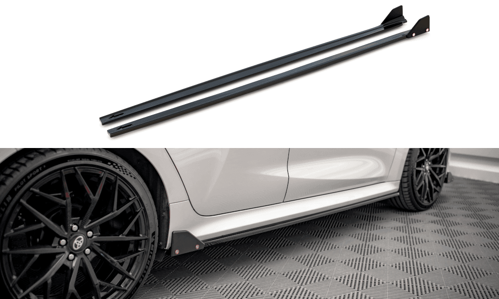 Seitenschweller Erweiterung V.1 für Toyota Yaris XP21 von Maxton Design