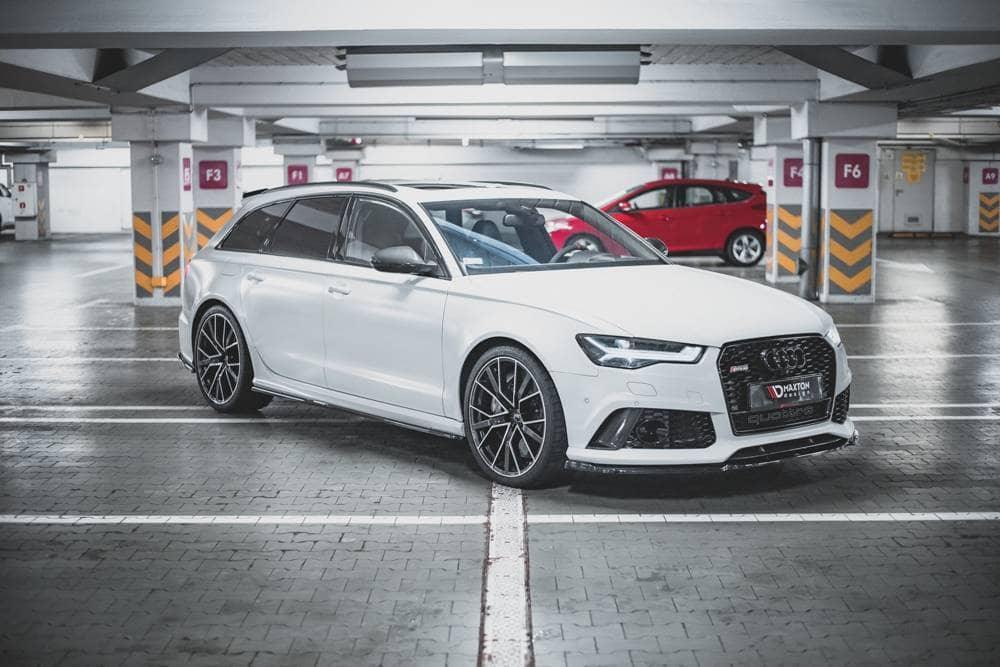 Side skirts extension V.2 for Audi RS6 C7 by Maxton Design