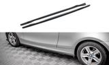 Seitenschweller Erweiterung für BMW 1er E81 Facelift von Maxton Design