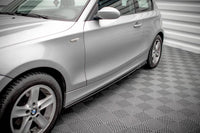 Seitenschweller Erweiterung für BMW 1er E81 Facelift von Maxton Design