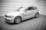 Seitenschweller Erweiterung für BMW 1er E81 Facelift von Maxton Design