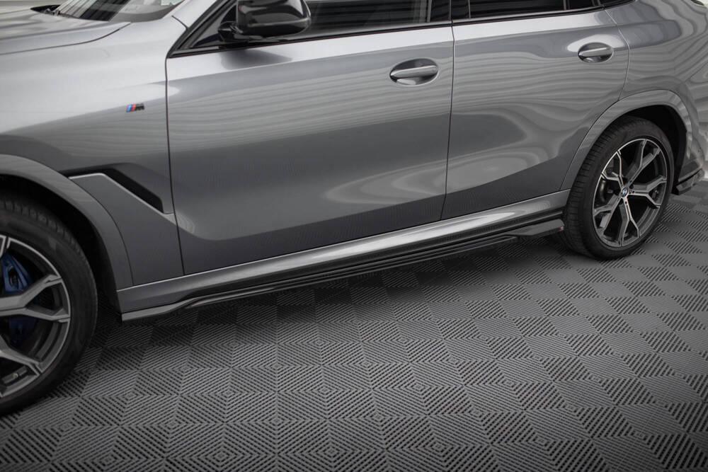 Seitenschweller Erweiterung V.2 für BMW X6 M-Paket G06 Facelift von Maxton Design
