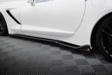 Seitenschweller Erweiterung V.2 für Chevrolet Corvette C7 von Maxton Design