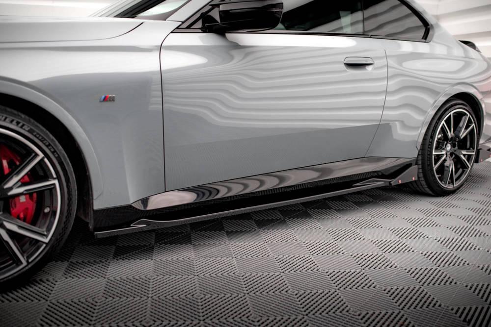 Seitenschweller Erweiterung für Audi Q3 F3 S-Line von Maxton Design