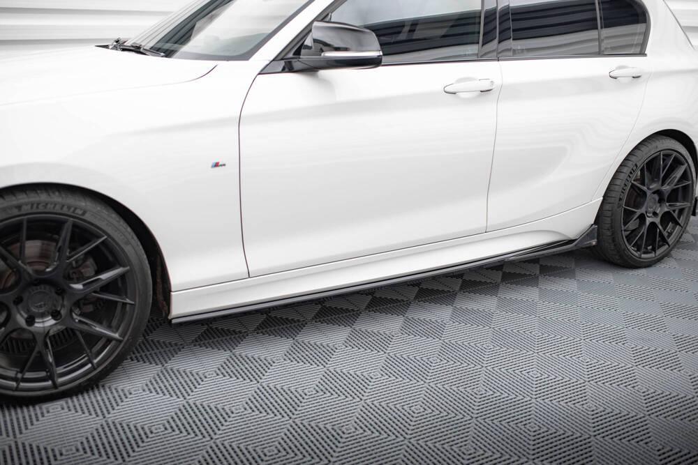 Seitenschweller Erweiterung für BMW 1 F20 M-Paket / M140i Facelift von Maxton Design