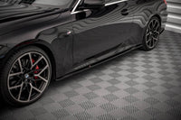 Seitenschweller Erweiterung V.3 für BMW 4er G22 M-Paket von Maxton Design