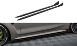 Seitenschweller Erweiterung V.3 CSL Look für BMW M4 G82 von Maxton Design