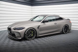 Seitenschweller Erweiterung V.3 CSL Look für BMW M4 G82 von Maxton Design