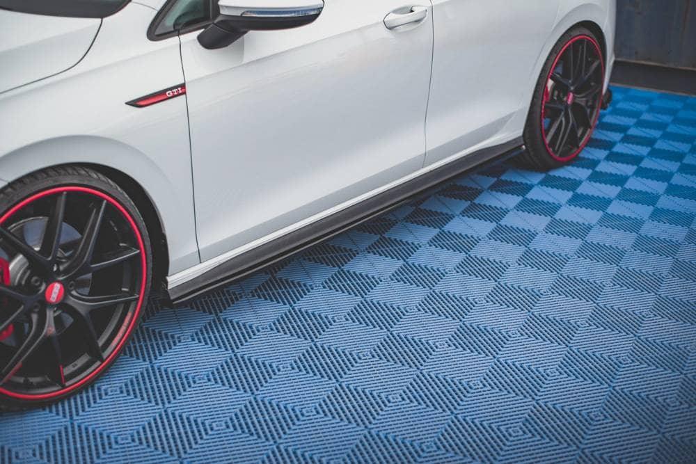 Side skirt extension for VW Golf 8 GTI by Maxton Design