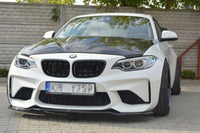 Front lip / front splitter / front apron BMW M2 F87 by Maxton Design