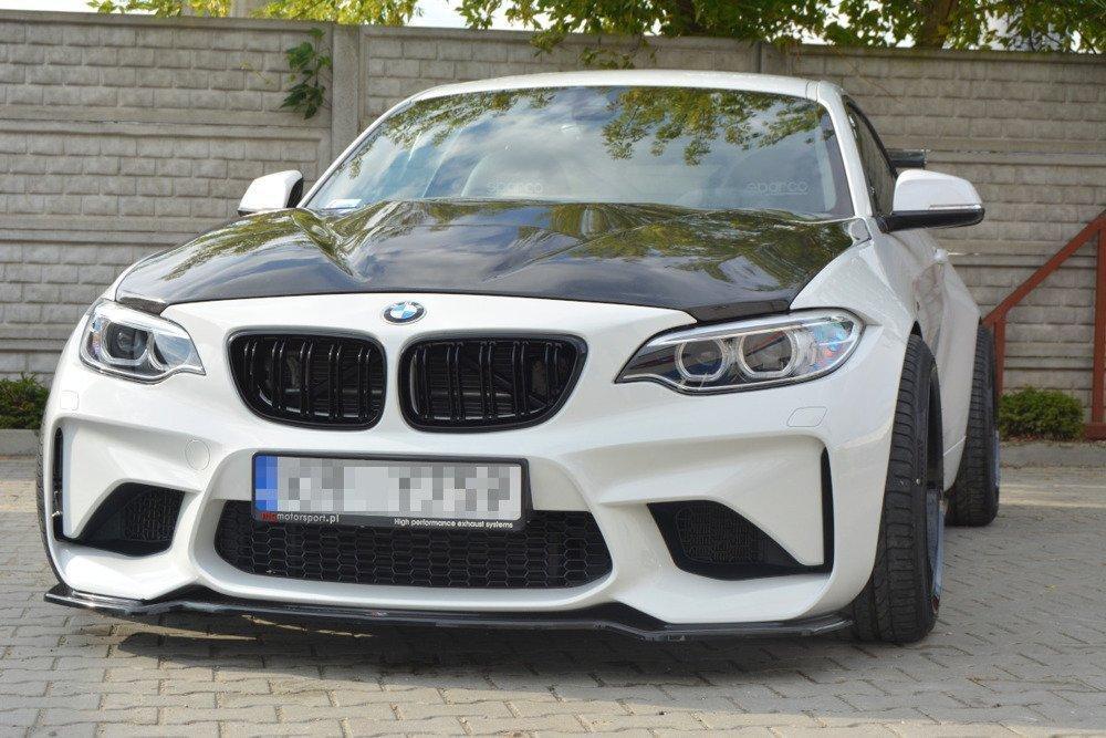 Front lip / front splitter / front apron BMW M2 F87 by Maxton Design
