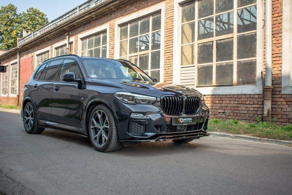 Front Diffusor / Front Splitter / Cup Schwert / Frontansatz für BMW X5 G05 mit M Paket von Maxton Design