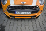 Front Splitter / Cup Schwert / Frontansatz für Mini Cooper S F56 Vor-Facelift 3-Türer von Maxton Design