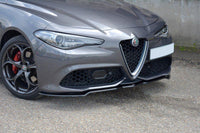 Front Splitter / Cup Schwert / Frontansatz V.1 für Alfa Romeo Giulia Veloce von Maxton Design
