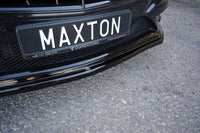 Front Lip / Front Splitter / Front Approach V.1 for Mercedes S-Class AMG-Line W222 by Maxton Design