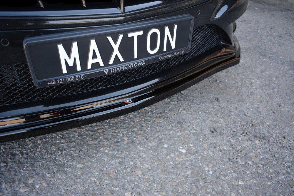 Front Lip / Front Splitter / Front Approach V.1 for Mercedes S-Class AMG-Line W222 by Maxton Design