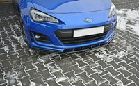 Front Splitter / Cup Schwert / Frontansatz V.1 für Subaru BRZ Facelift AS1 von Maxton Design