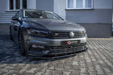 Front Splitter / Cup Schwert / Frontansatz V.1 für VW Passat R-Line B8 von Maxton Design