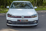 Front Diffusor / Front Splitter / Cup Schwert / Frontansatz V.1 für VW Polo GTI AW von Maxton Design