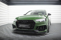 Front Splitter / Cup Schwert / Frontansatz V.2 für AUDI RS4 Avant B9 von Maxton Design