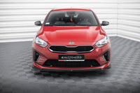 Front Lippe / Front Splitter / Frontansatz V.2 für Kia ProCeed GT (CD) von Maxton Design