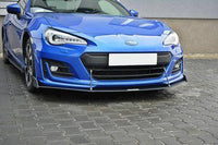 Front Splitter / Cup Schwert / Frontansatz Street Pro V.3 für Subaru BRZ Facelift AS1 von Maxton Design