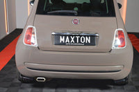 Seitliche Heck Diffusor Erweiterung für Fiat 500 von Maxton Design
