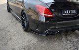 Seitliche Heck Diffusor Erweiterung für Mercedes C43 AMG W205 von Maxton Design