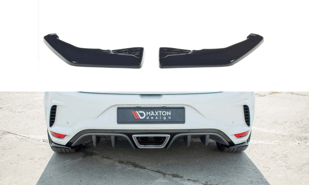 Seitliche Heck Diffusor Erweiterung für Renault Megane RS MK4 von Maxton Design