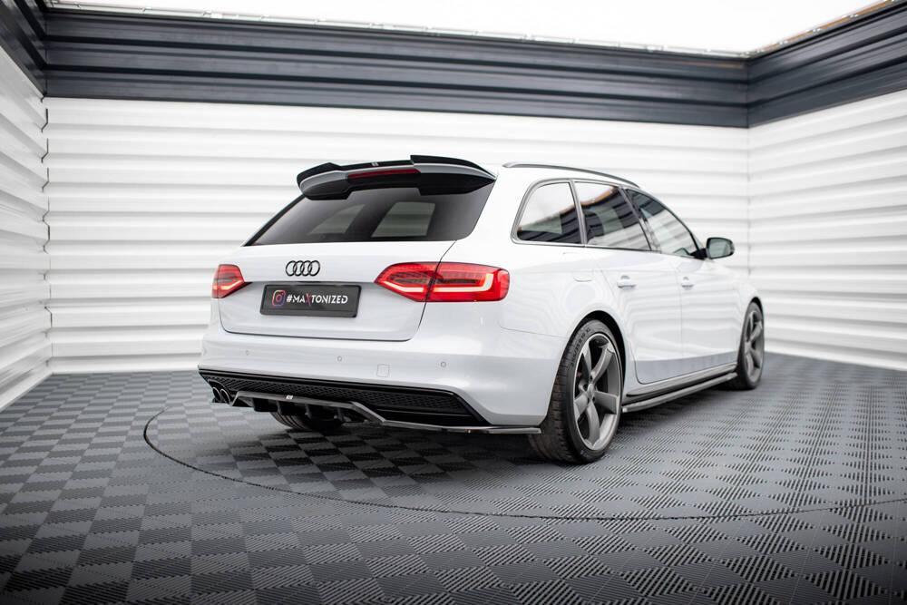 Spoiler Cap für Audi A4 Avant Competition B8 Facelift von Maxton Design