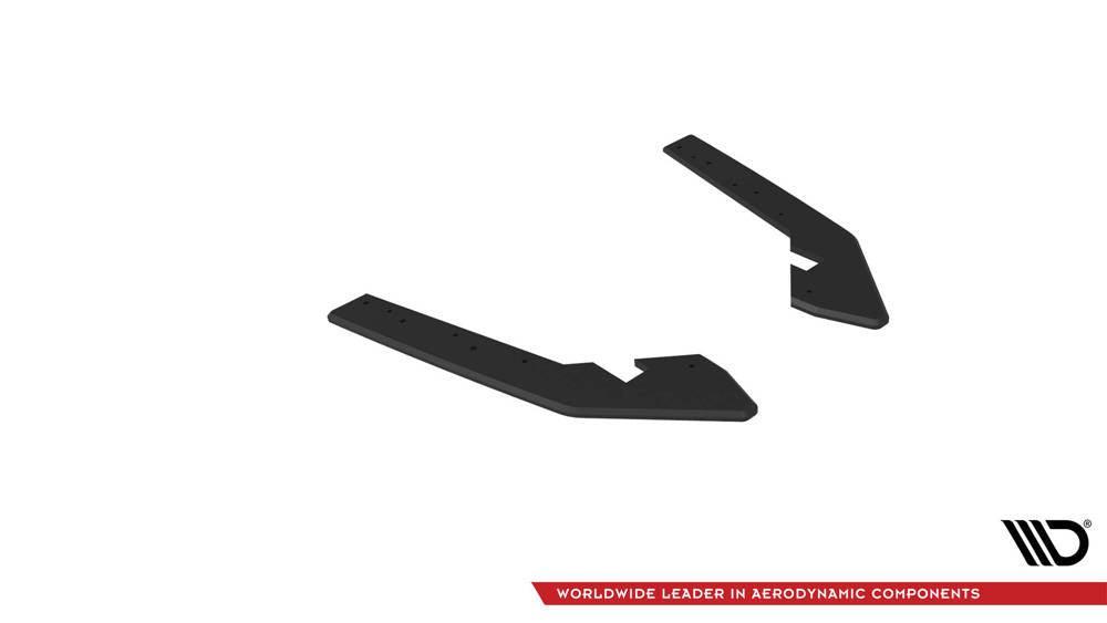 Seitliche Heck Diffusor Erweiterung Street Pro für BMW 2 Coupe G42 von Maxton Design